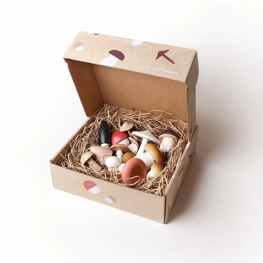 Forest Mushrooms in a Box by Moon Picnic - Image 2