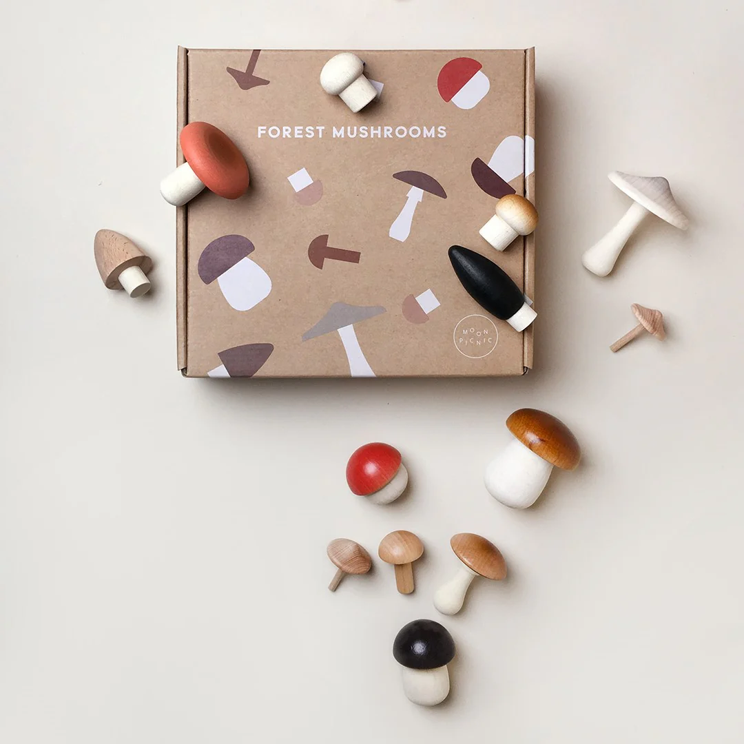 Forest Mushrooms in a Box by Moon Picnic - Image 3