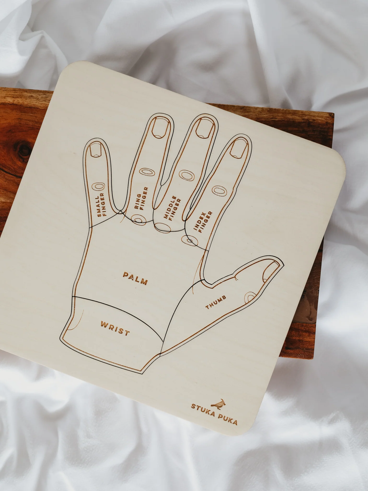 Hand Anatomy Wooden Puzzle - Image 2