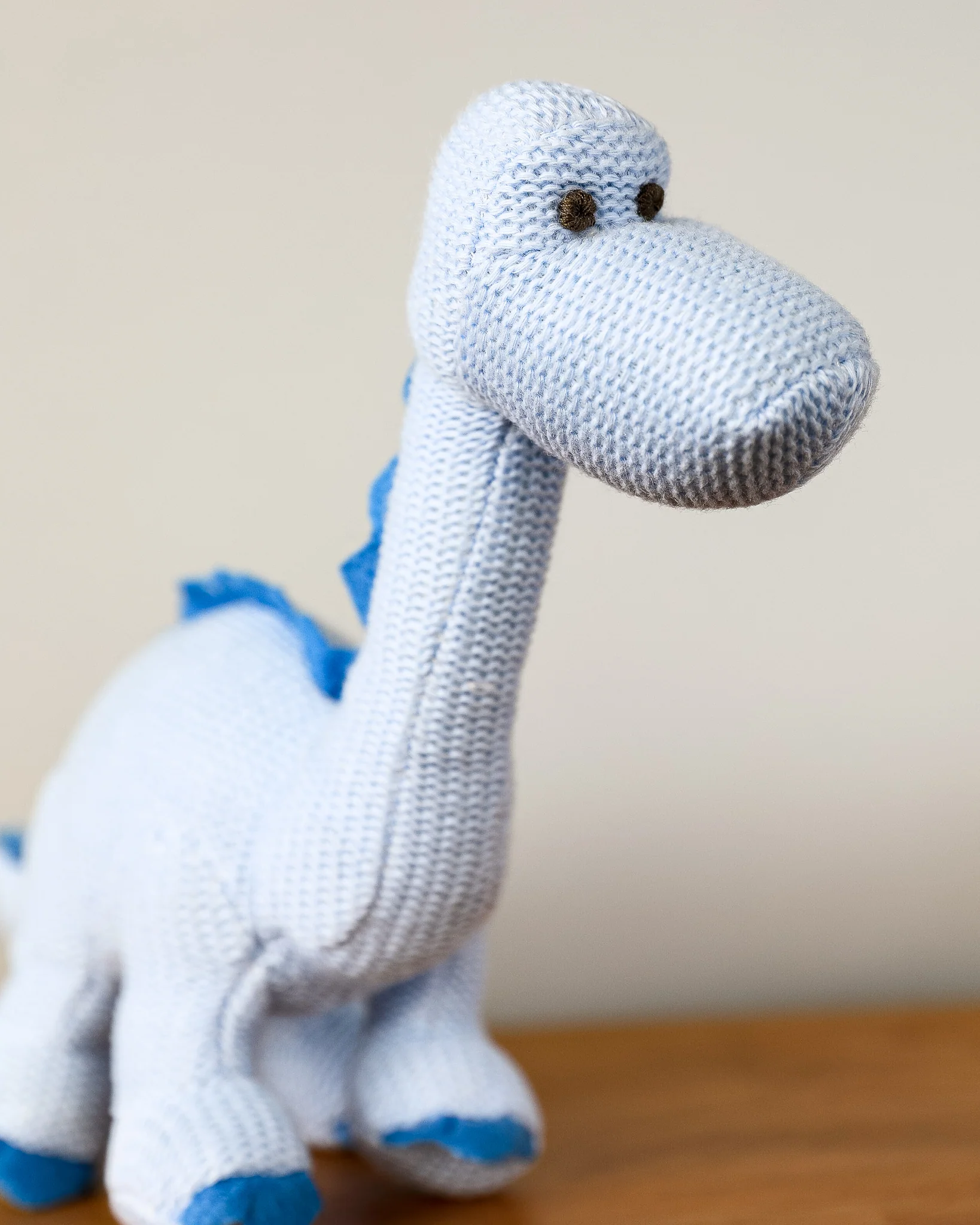 Hand-made Diplodocus Dinosaur Rattle - Image 2