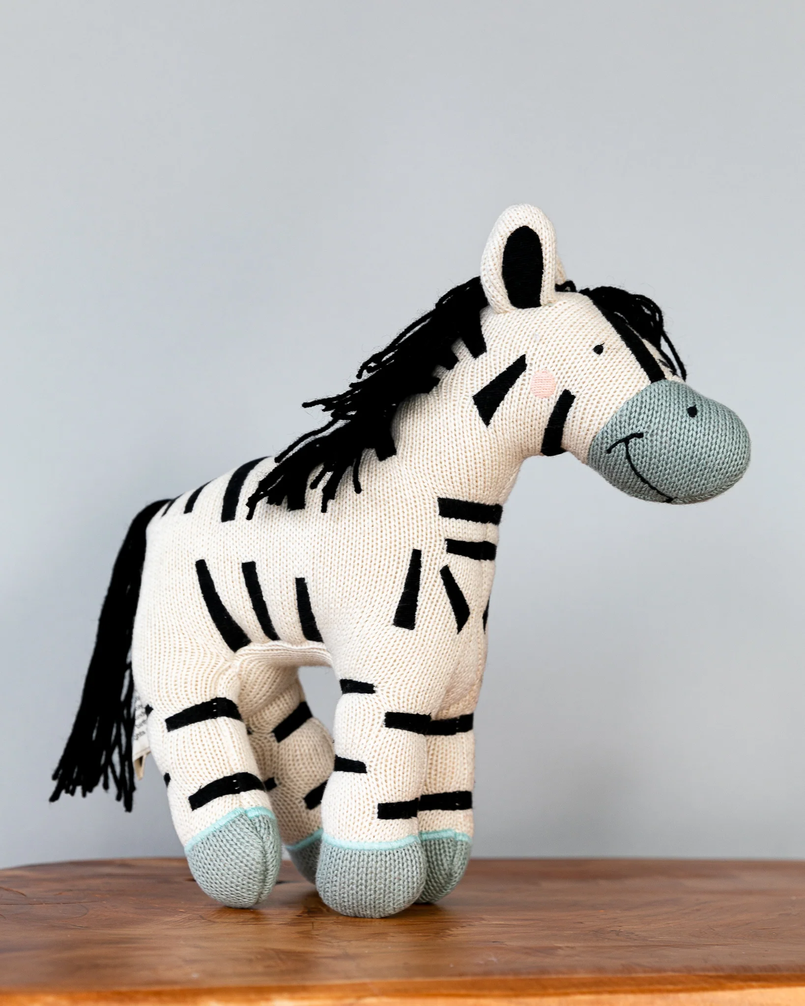 Hand-made Zebra Toy - Image 2