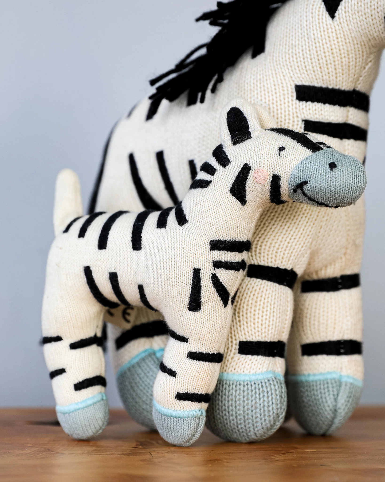 Hand-made Zebra Toy - Image 3