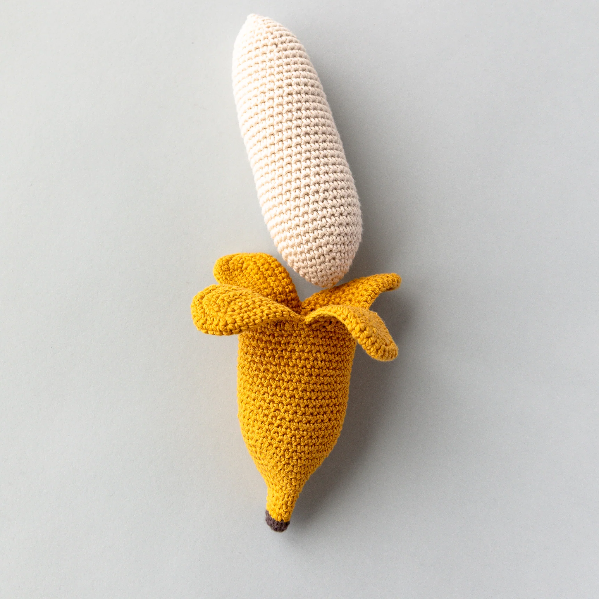 Handmade Banana Rattle, Play Food - Image 2