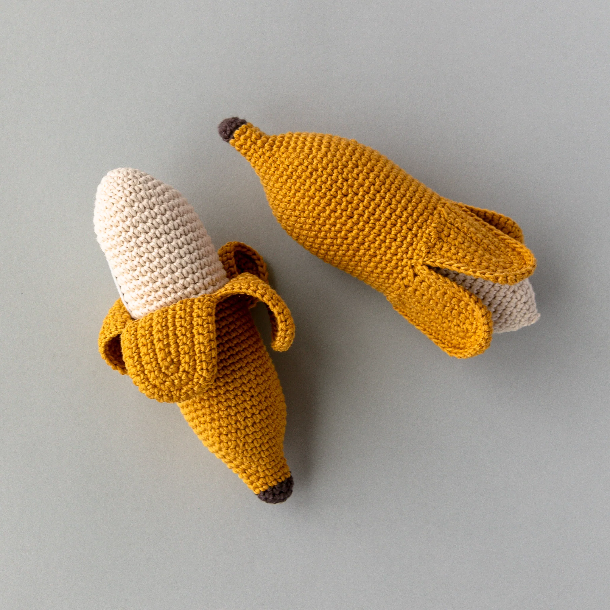 Handmade Banana Rattle, Play Food - Image 4
