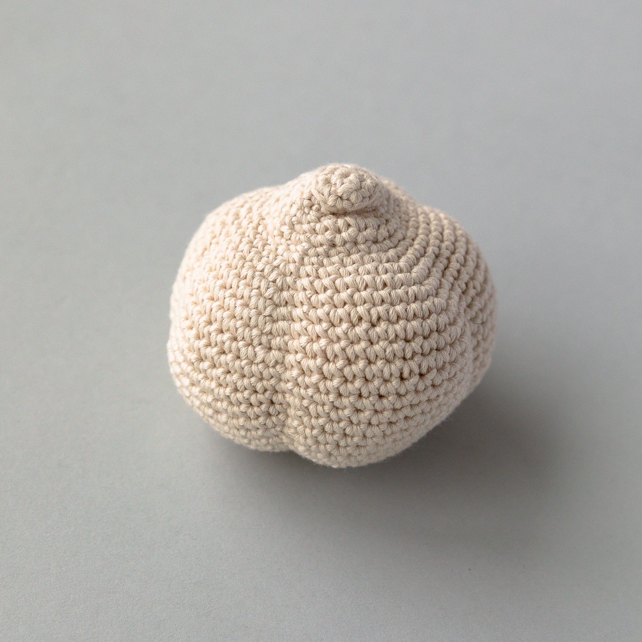 Handmade Garlic Rattle, Play Food - Image 2