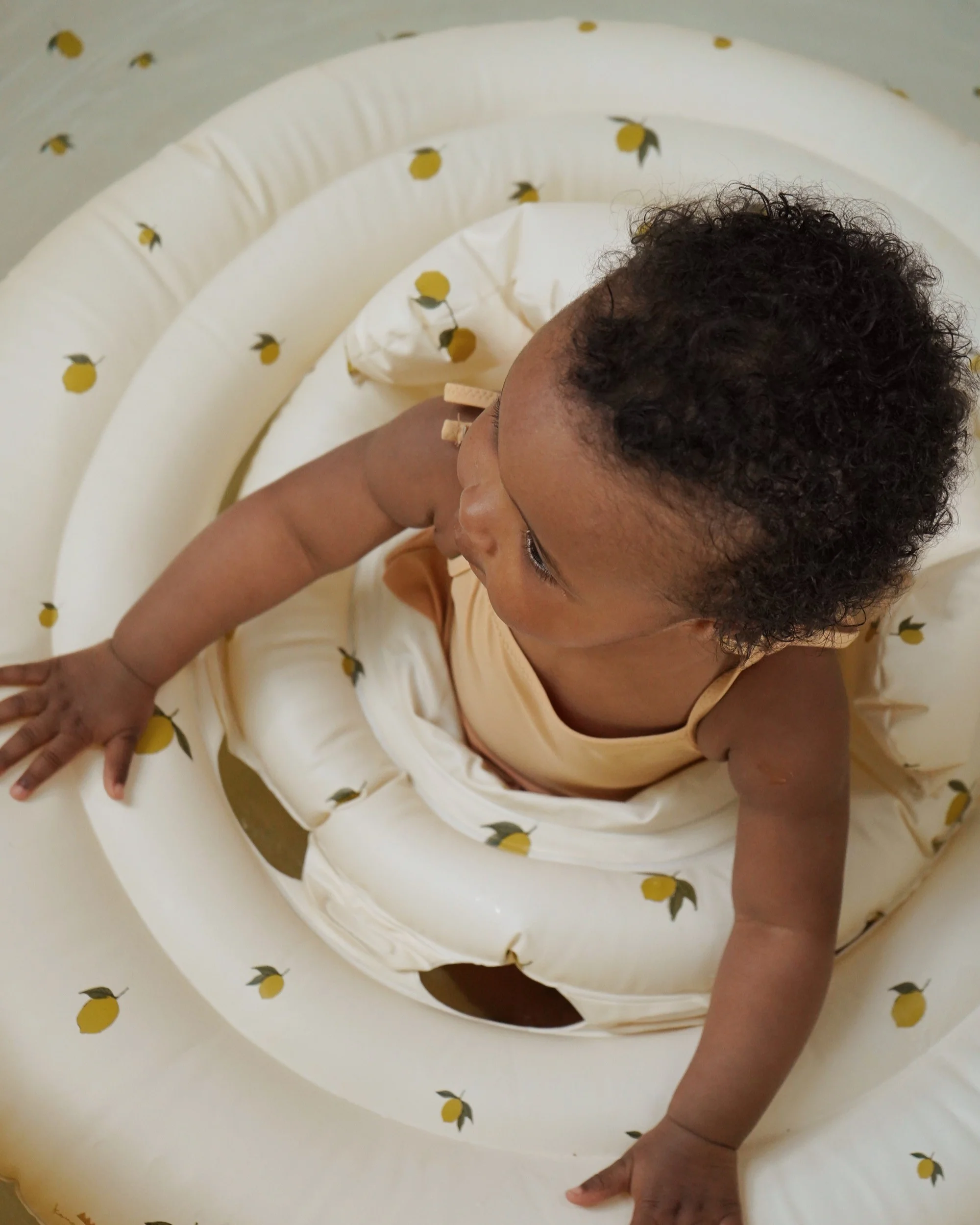 Konges Sloejd | Inflatable Baby Swim Ring - Cherry Blush (1-2T) - Image 2