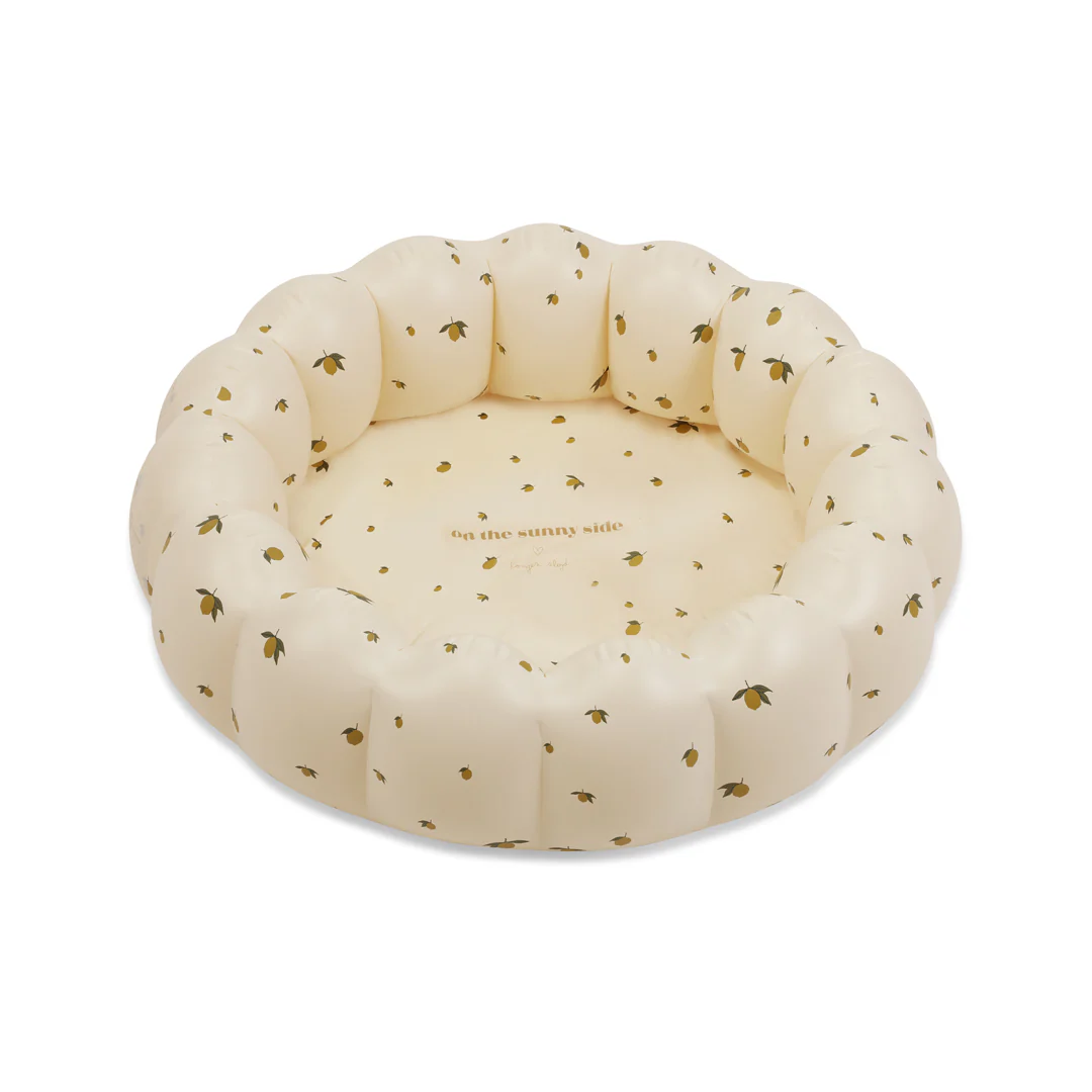Inflatable Shell Kiddie Pool - Lemon - Image 6