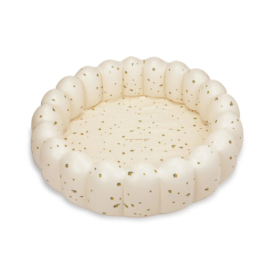 Inflatable Shell Kiddie Pool - Lemon - Image 7