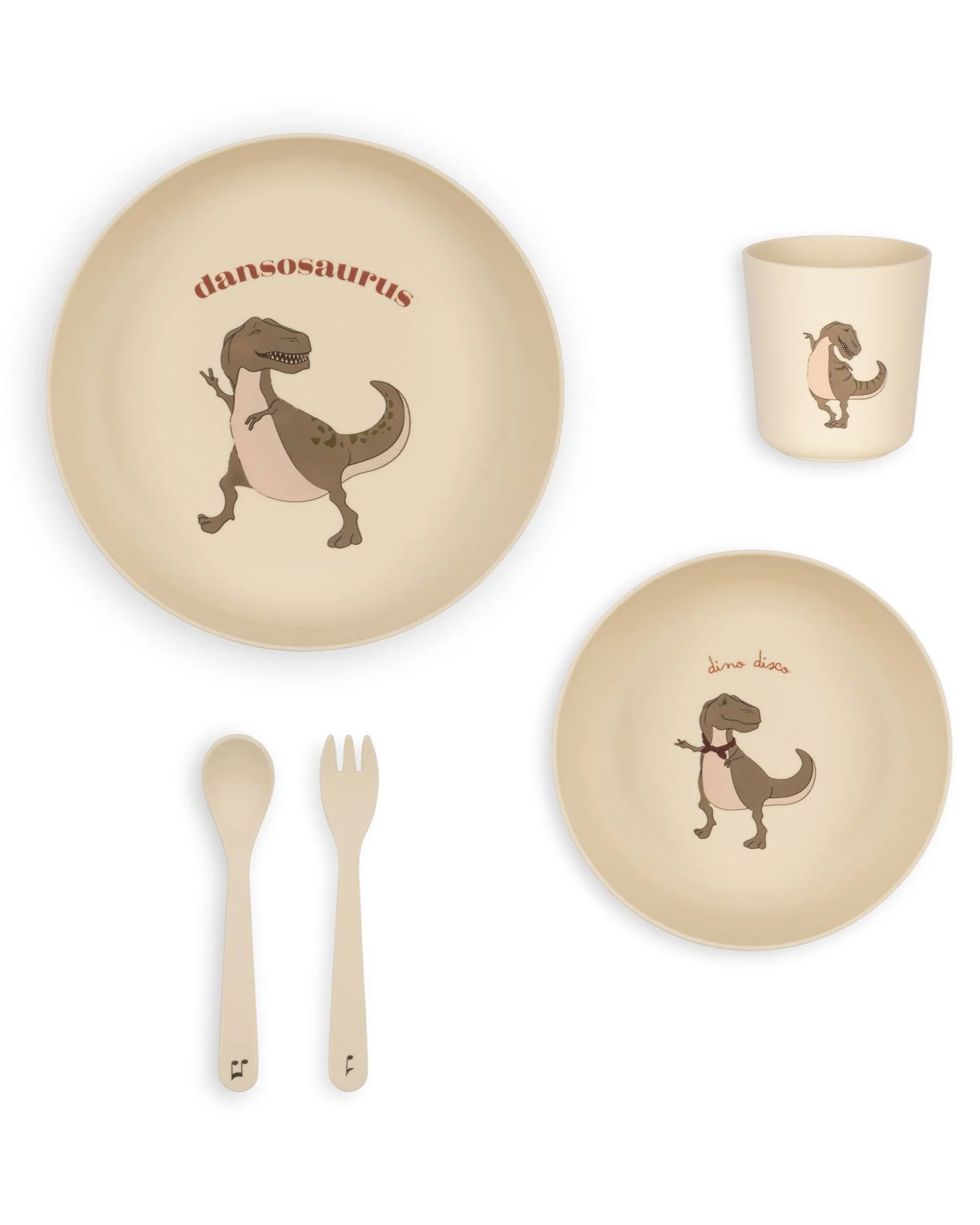 Kids Dinner Set - Dansosaurus - Image 3
