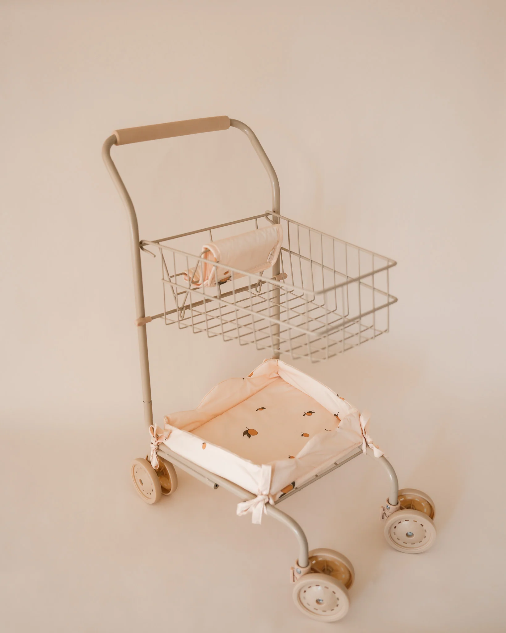 Kids Toy Shopping Cart - Lemon - Image 3