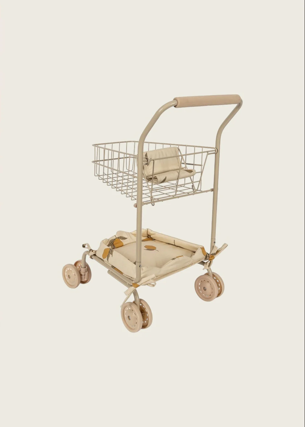 Konges Sloejd | Kids Shopping Cart - Mon Grand Citron - Image 2