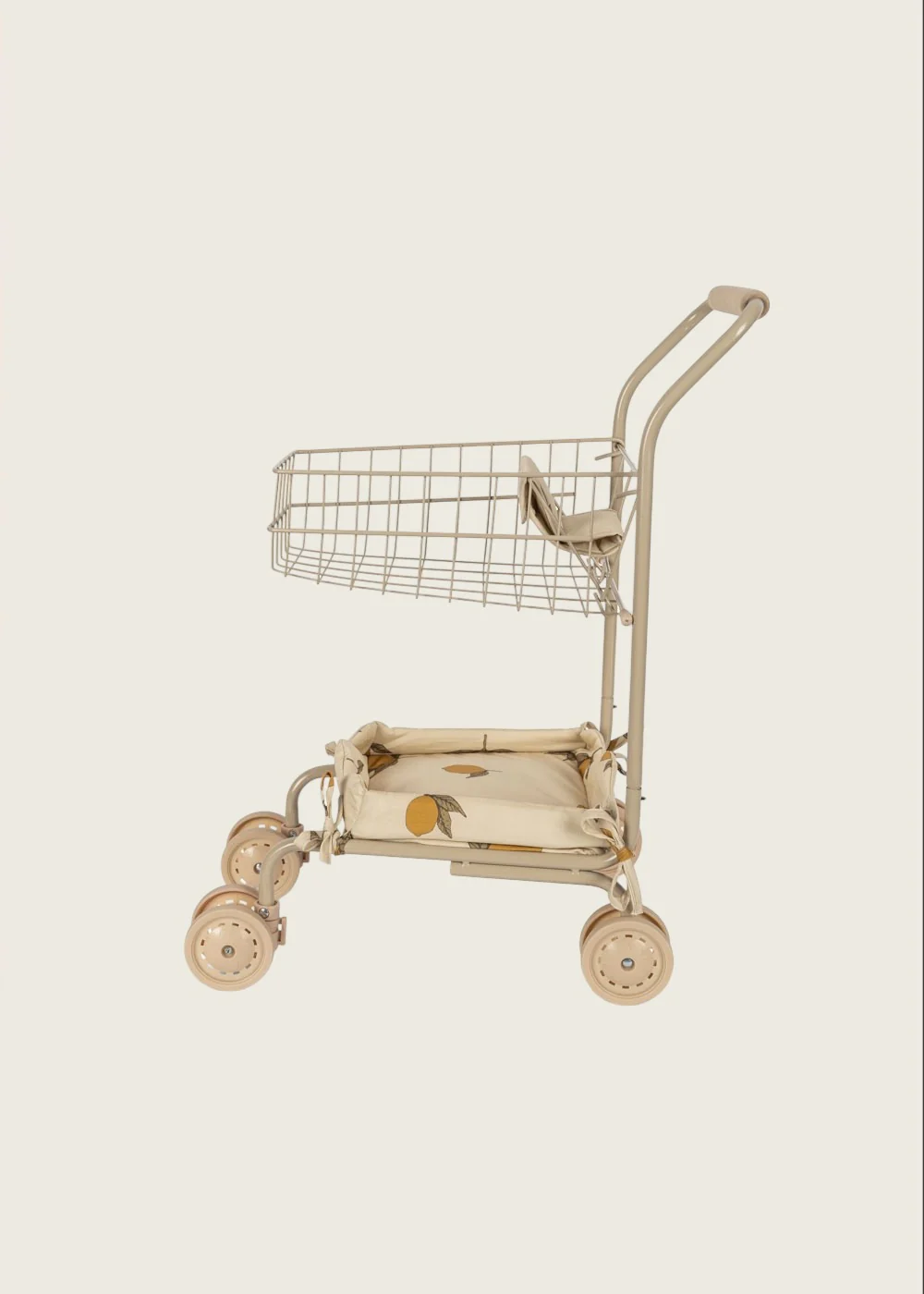 Konges Sloejd | Kids Shopping Cart - Mon Grand Citron - Image 3