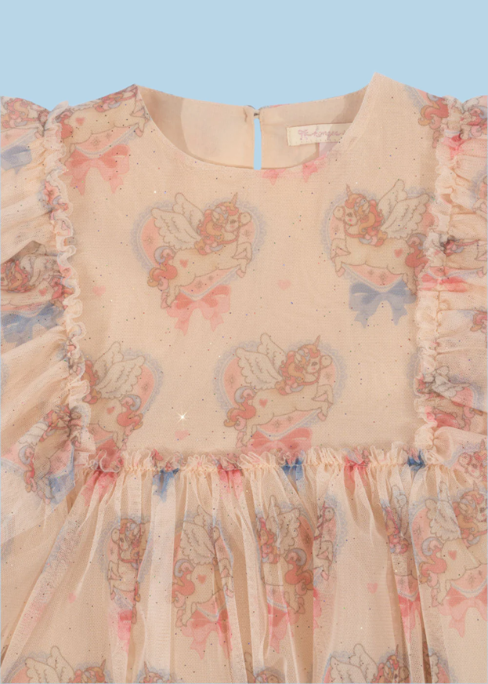 Konges Sloejd | Ada Fairy Dress in Twinkle Sprinkle: Enchanted Tulle Party Dress - Image 9