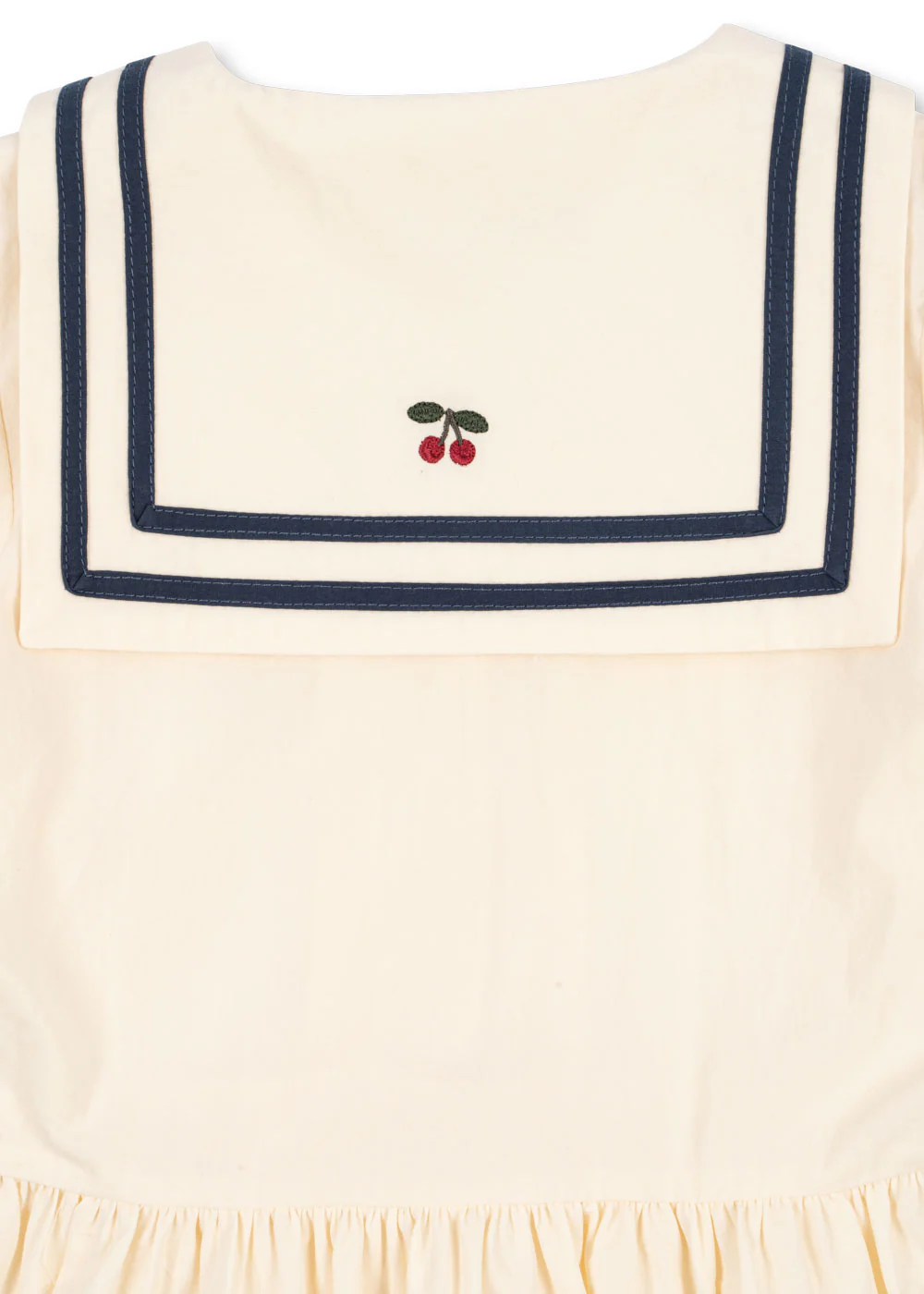Konges Sloejd | Allie Sailor Dress in Optic White: Classic Nautical Design - Image 3
