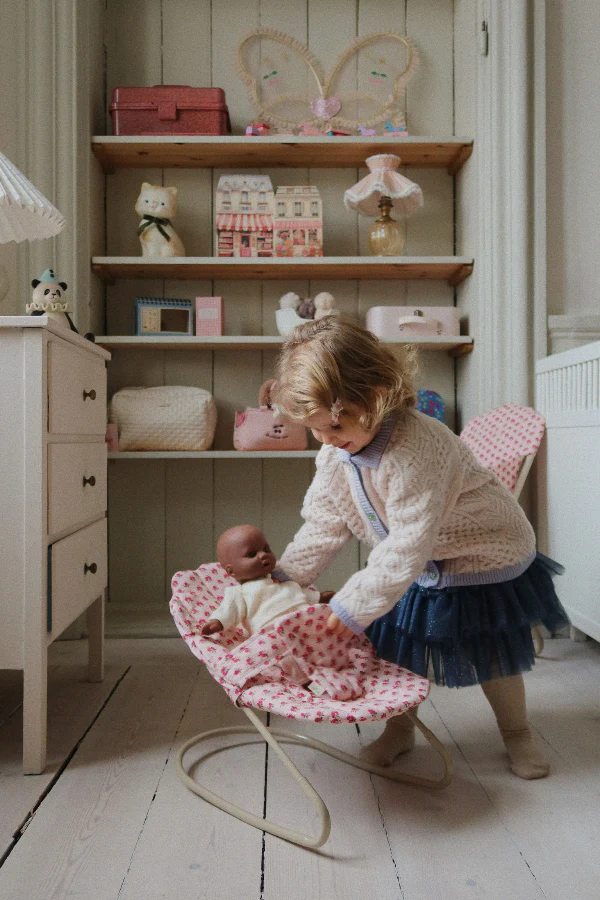 Konges Sloejd | Baby Doll Bouncer - Rosie Rose - Image 3
