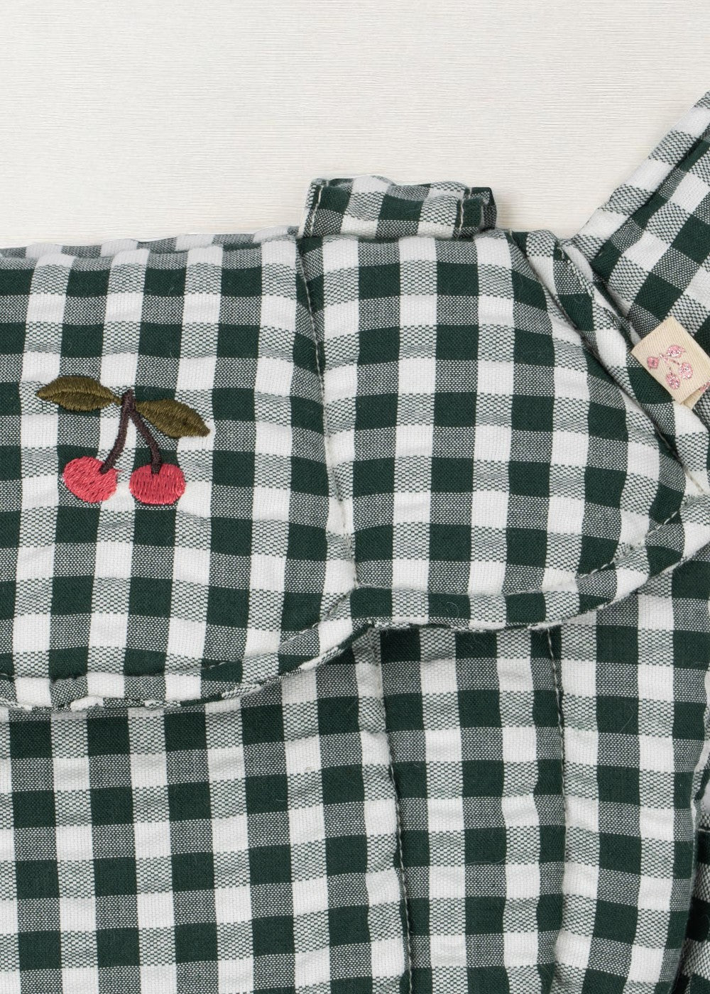 HOLIDAY EXCLUSIVE: Konges Sloejd | Baby Doll Carrier - Green Check - Image 3