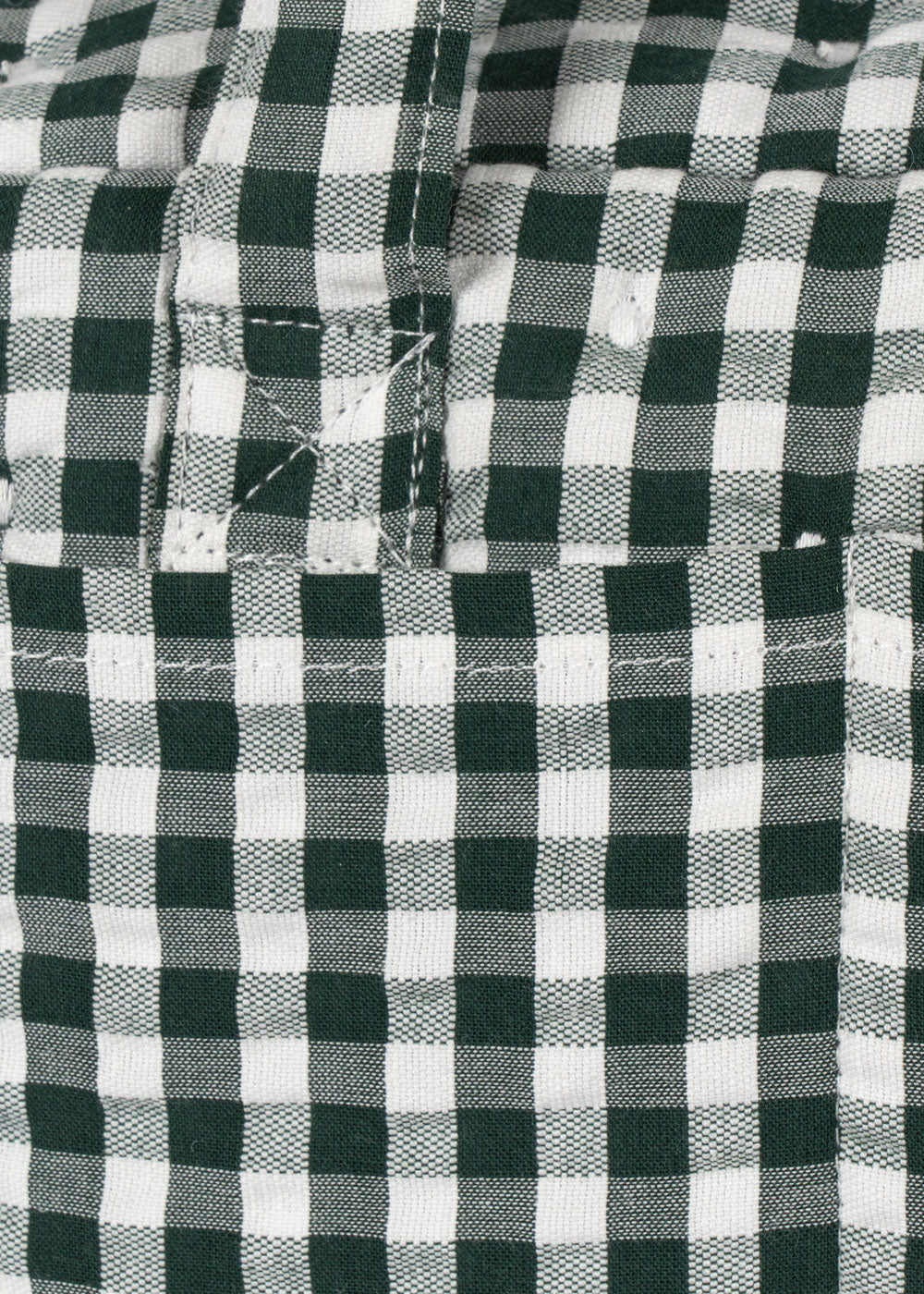 Konges Sloejd | Baby Doll Diaper Bag - Green Check - Image 3