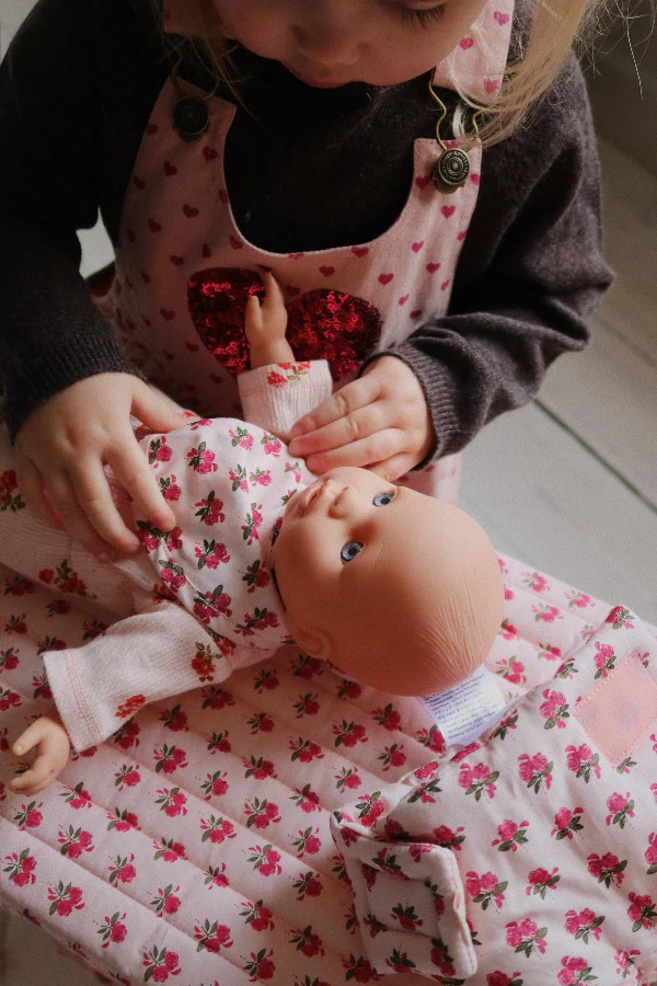 Konges Sloejd | Baby Doll Nursery Set - Rosie Rose - Image 3