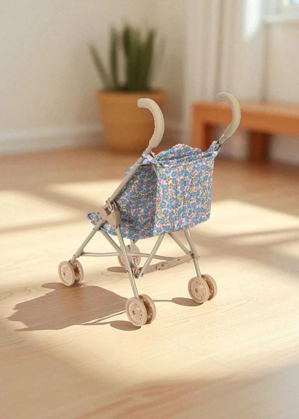 Konges Sloejd | Baby Doll Stroller - Fleur Rosier - Image 2