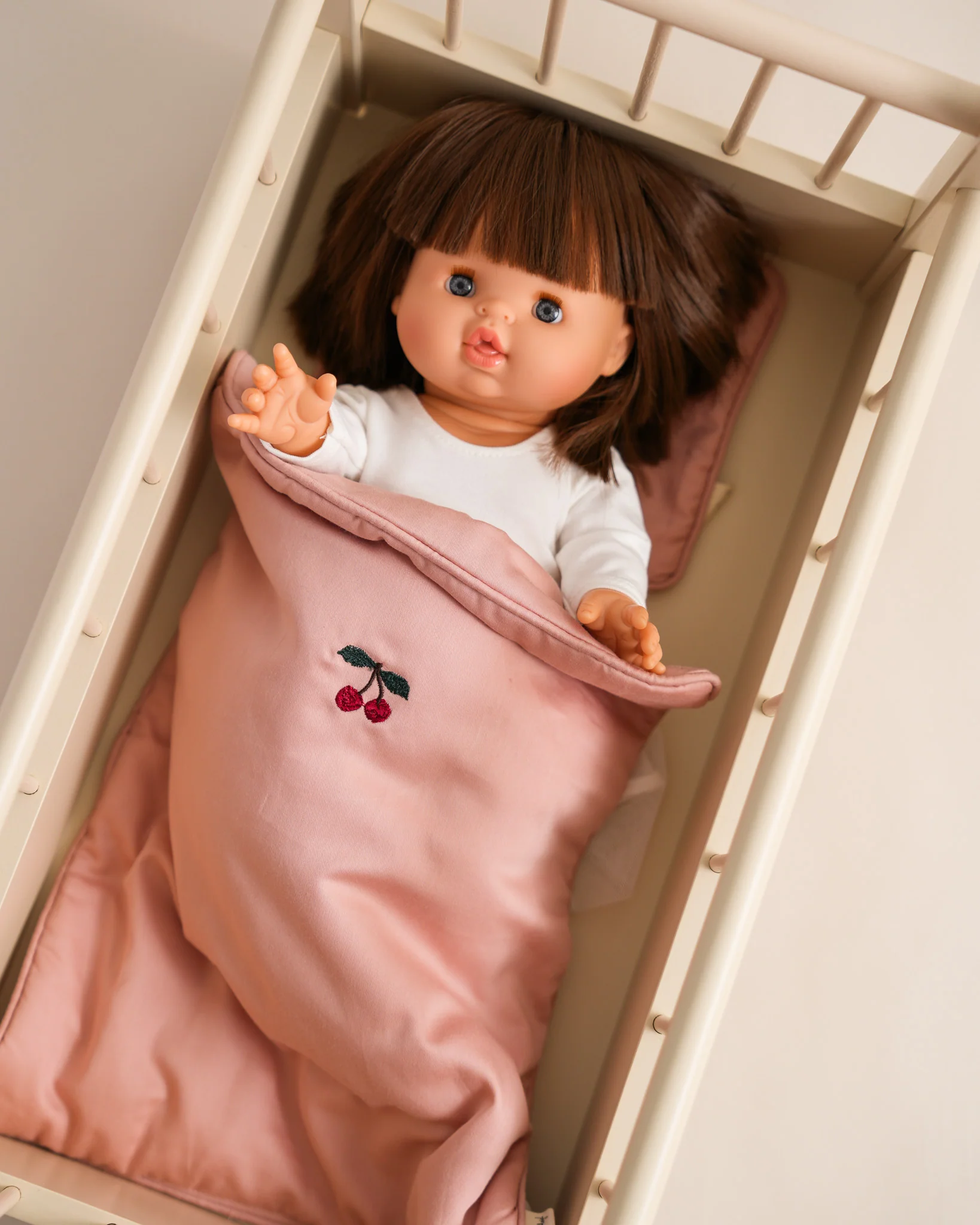 Konges Sloejd | Doll Bedding Set - Mahogany Rose - Image 3