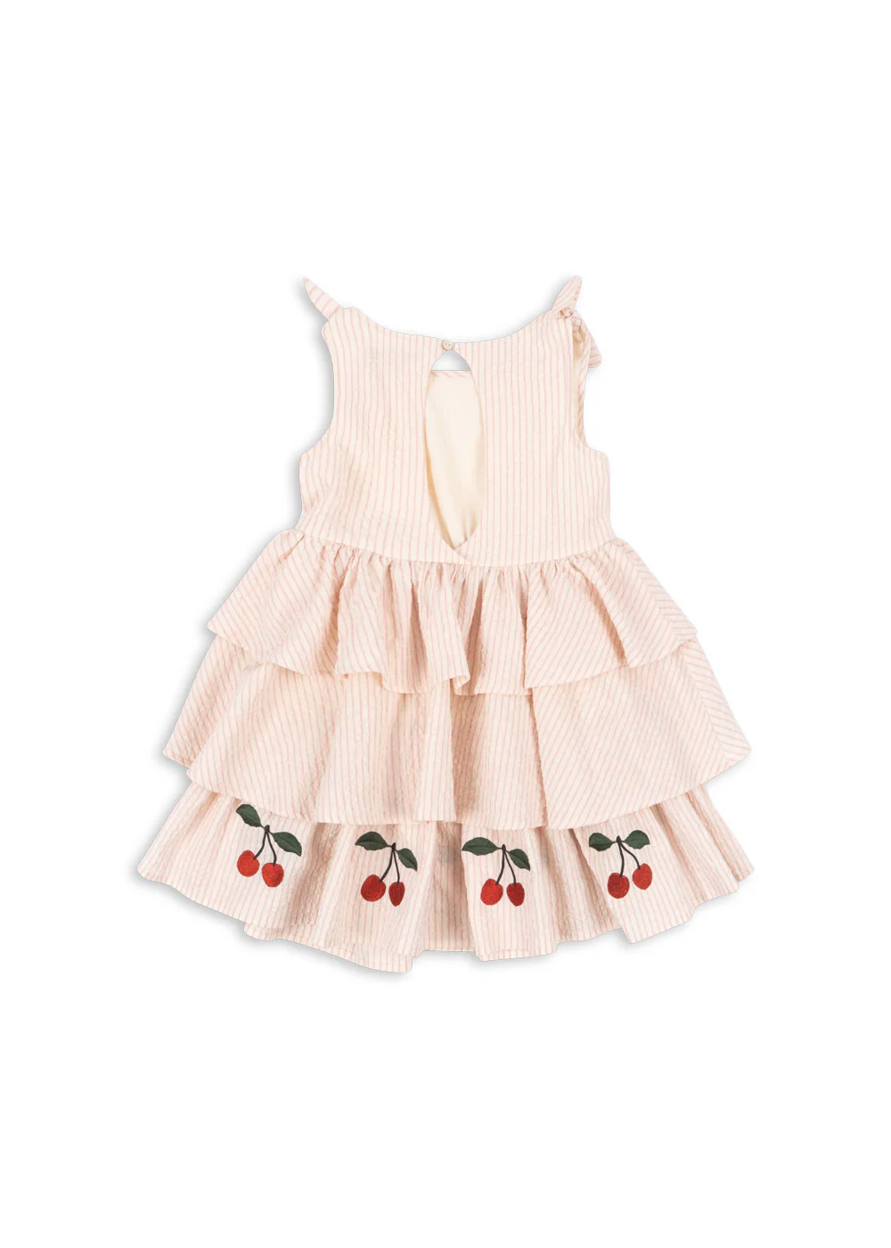 Konges Sloejd | Ellie Dress in Cherry Seersucker - Image 2