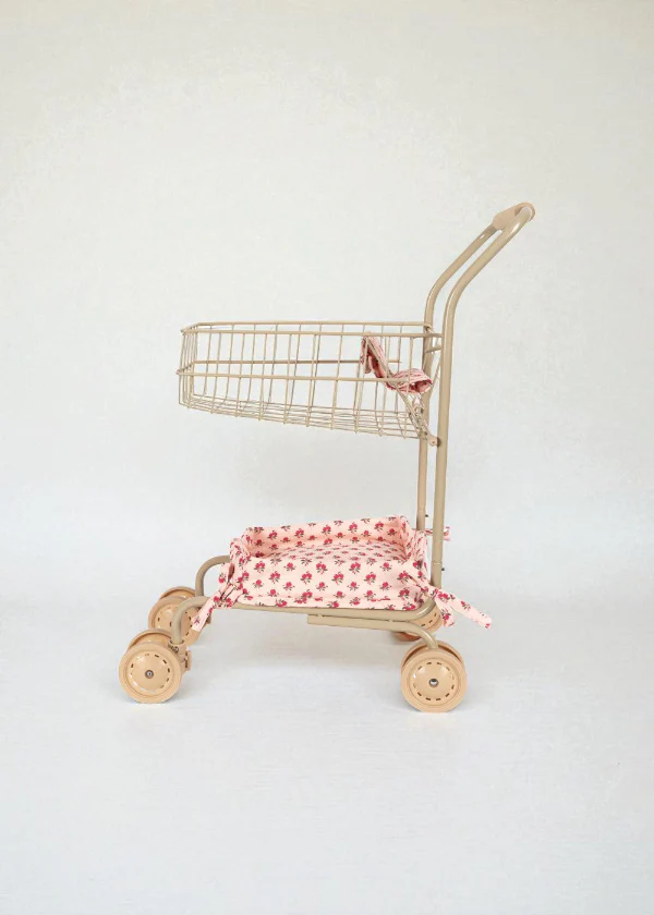 Konges Sloejd | Kids Shopping Cart - Rosie Rose - Image 3