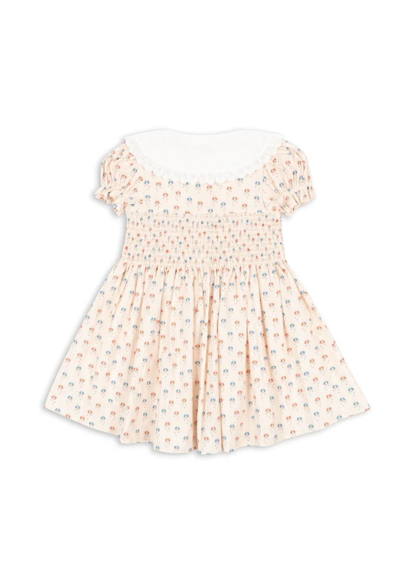 Konges Sloejd | Midsummer Dress in Cream: Vintage-Inspired Elegance for Little Dreamers - Image 2