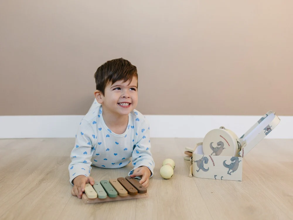 Konges Sloejd | Wooden Music Play Set - Dino: Complete Prehistoric Orchestra - Image 3