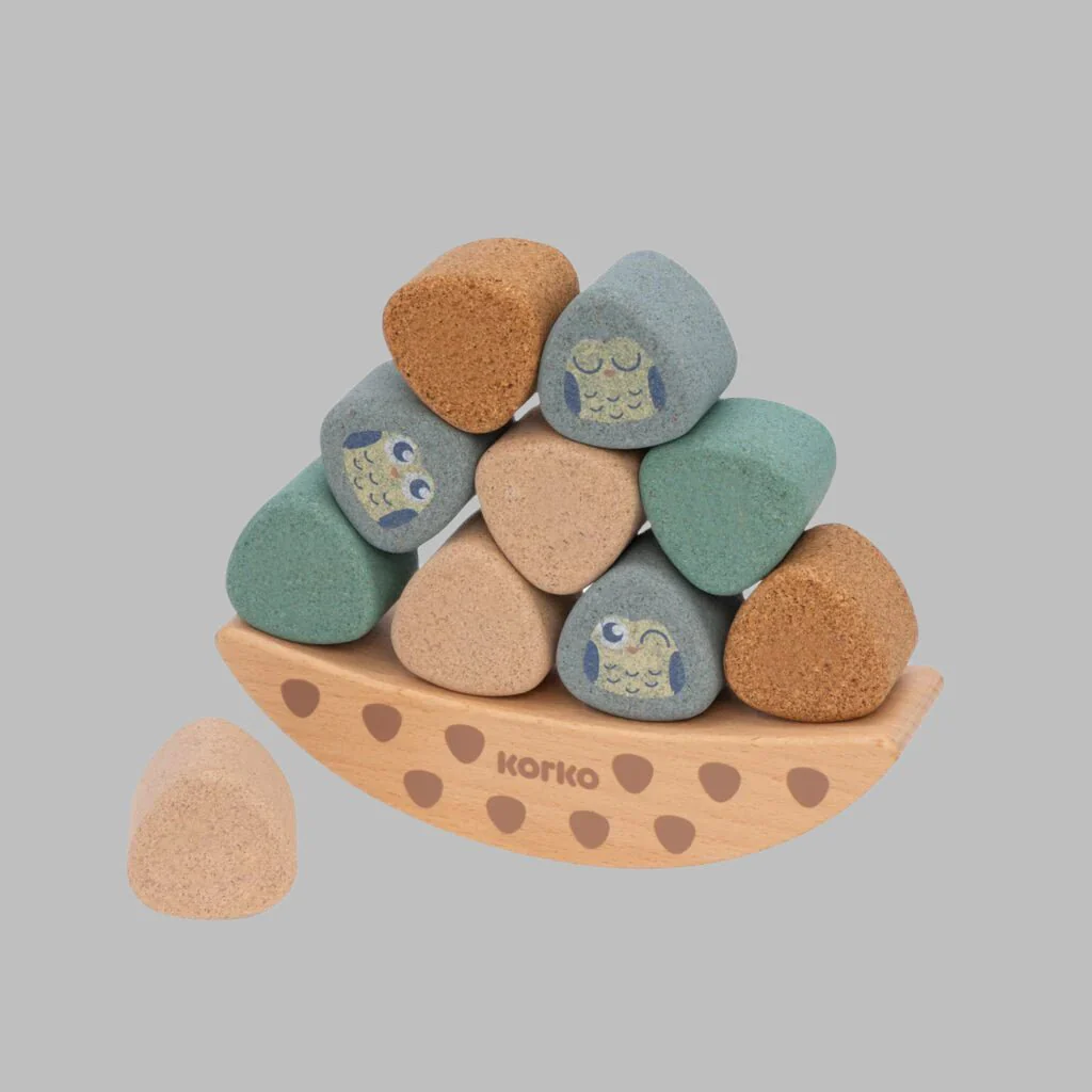 Korko Toys | Cork Stacking Blocks - Image 2