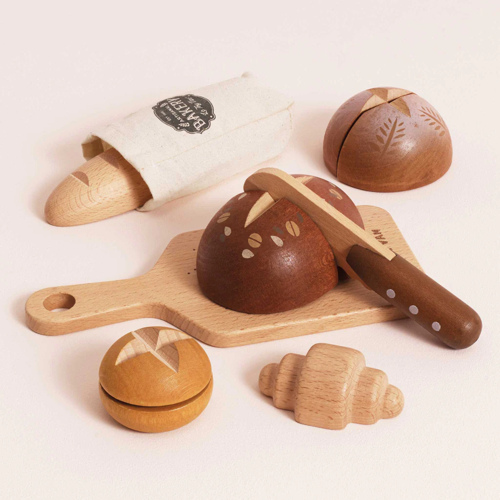 Le Toy Van | Artisan Bread & Knife Set - Image 3