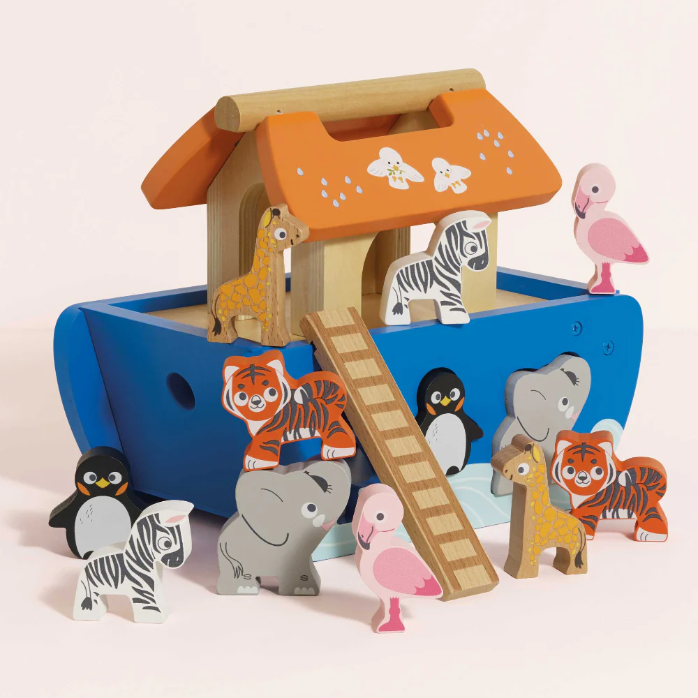 Le Toy Van | Noah's Balancing Ark Animal Stacker - Image 4