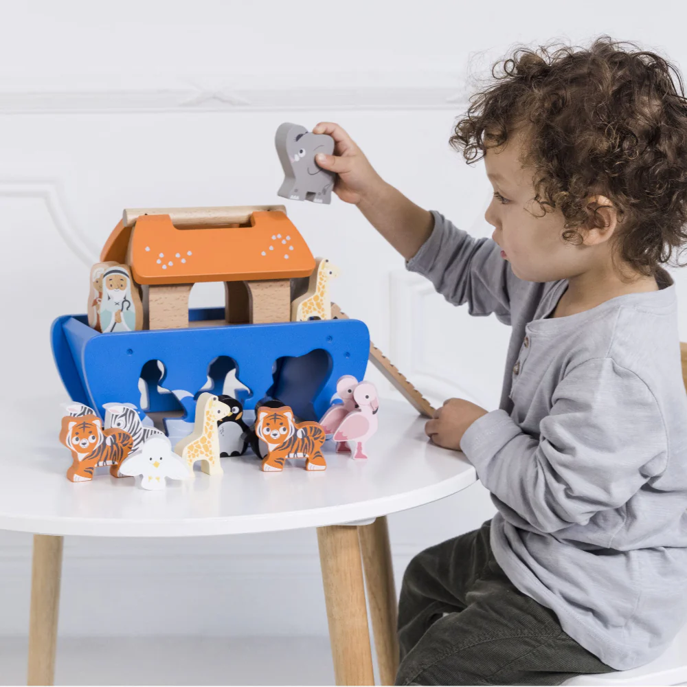 Le Toy Van | Noah's Balancing Ark Animal Stacker - Image 5