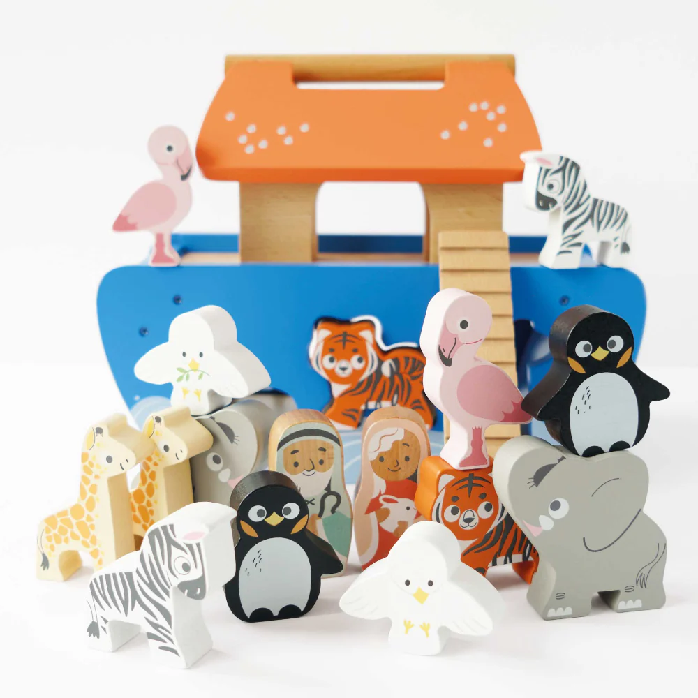 Le Toy Van | Noah's Balancing Ark Animal Stacker - Image 7
