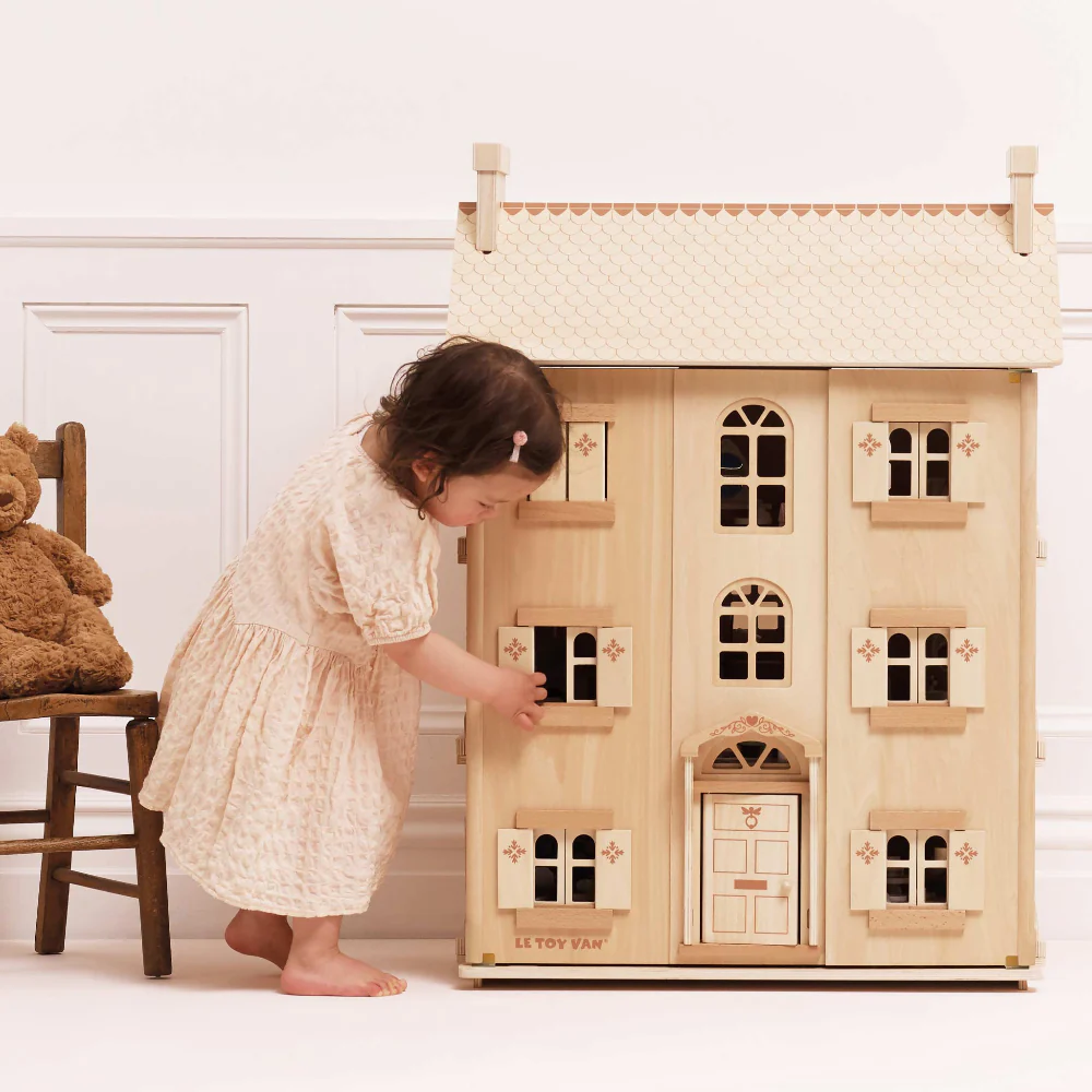 Le Toy Van | The Grand Natural Wooden Dollhouse - Image 5