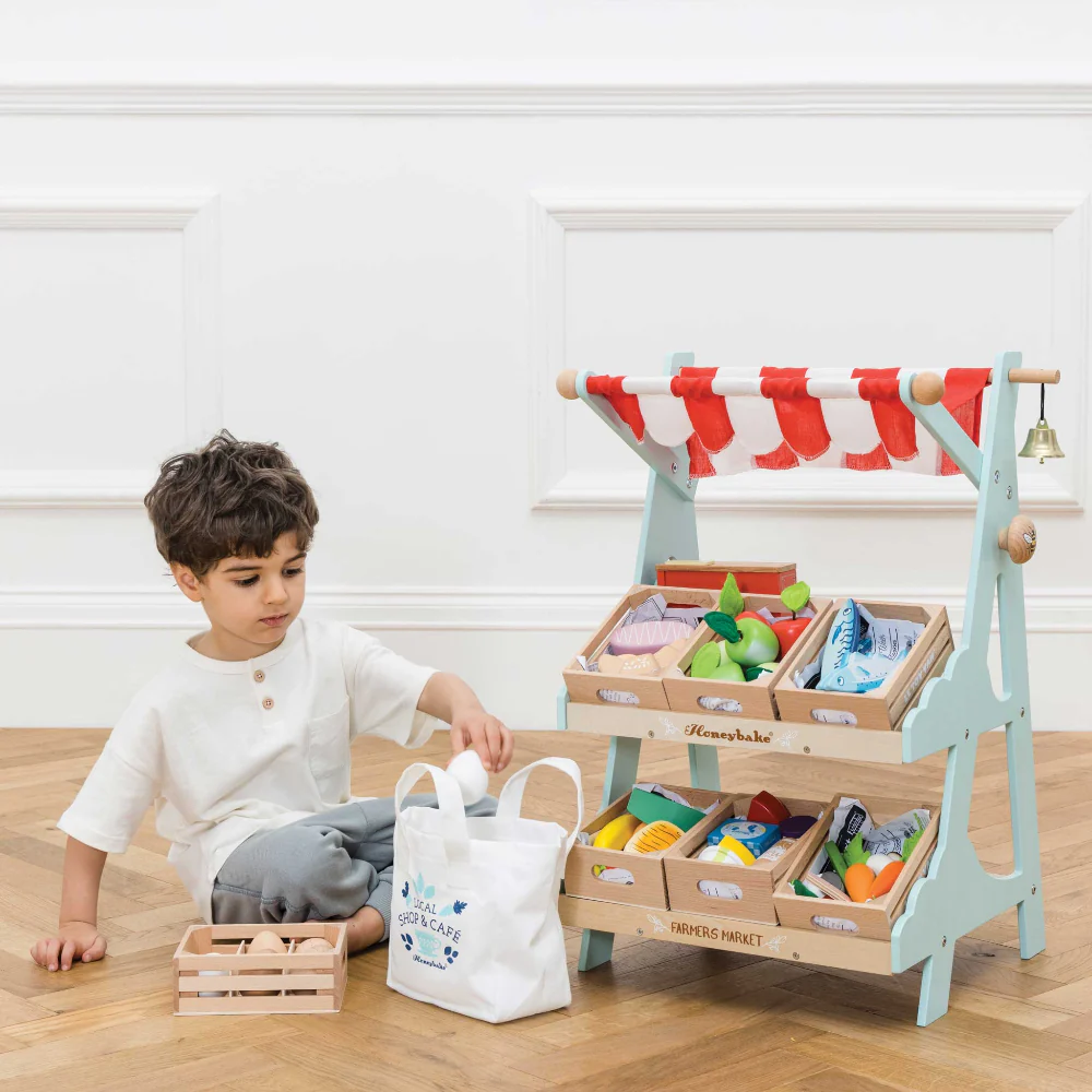 Le Toy Van | Wooden Market Stall - Image 3
