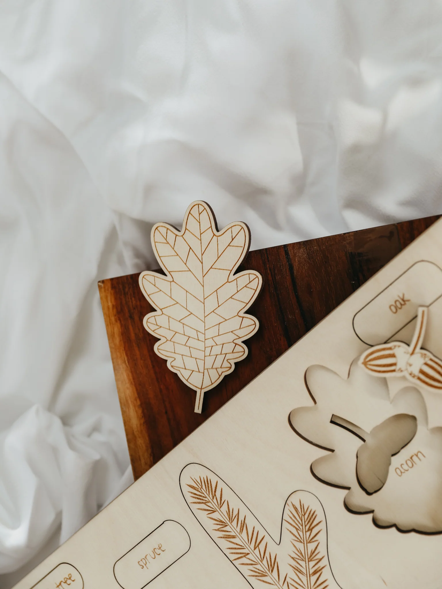 Leaf Wooden Puzzle (24 elements) - Image 8