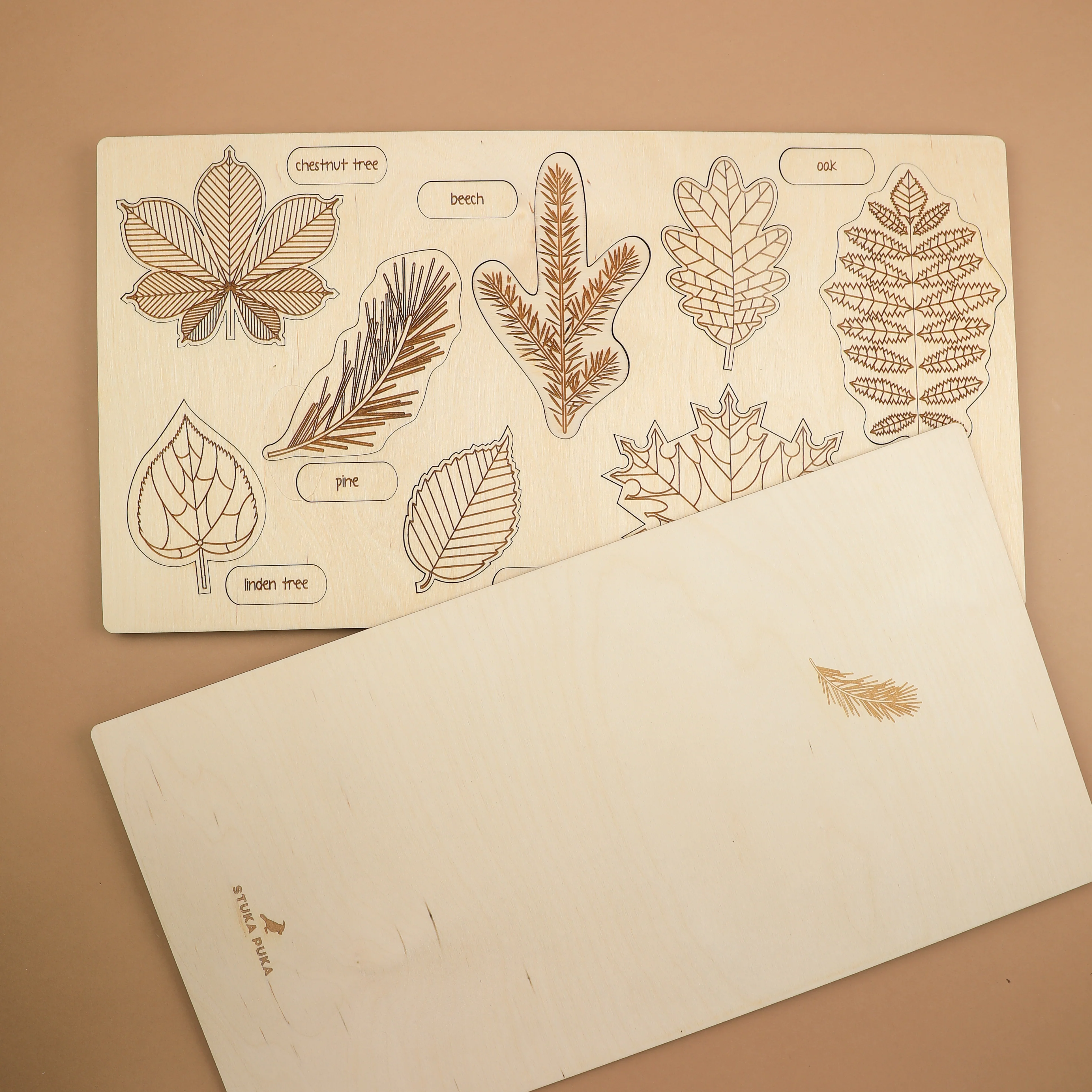 Leaf Wooden Puzzle (24 elements) - Image 9