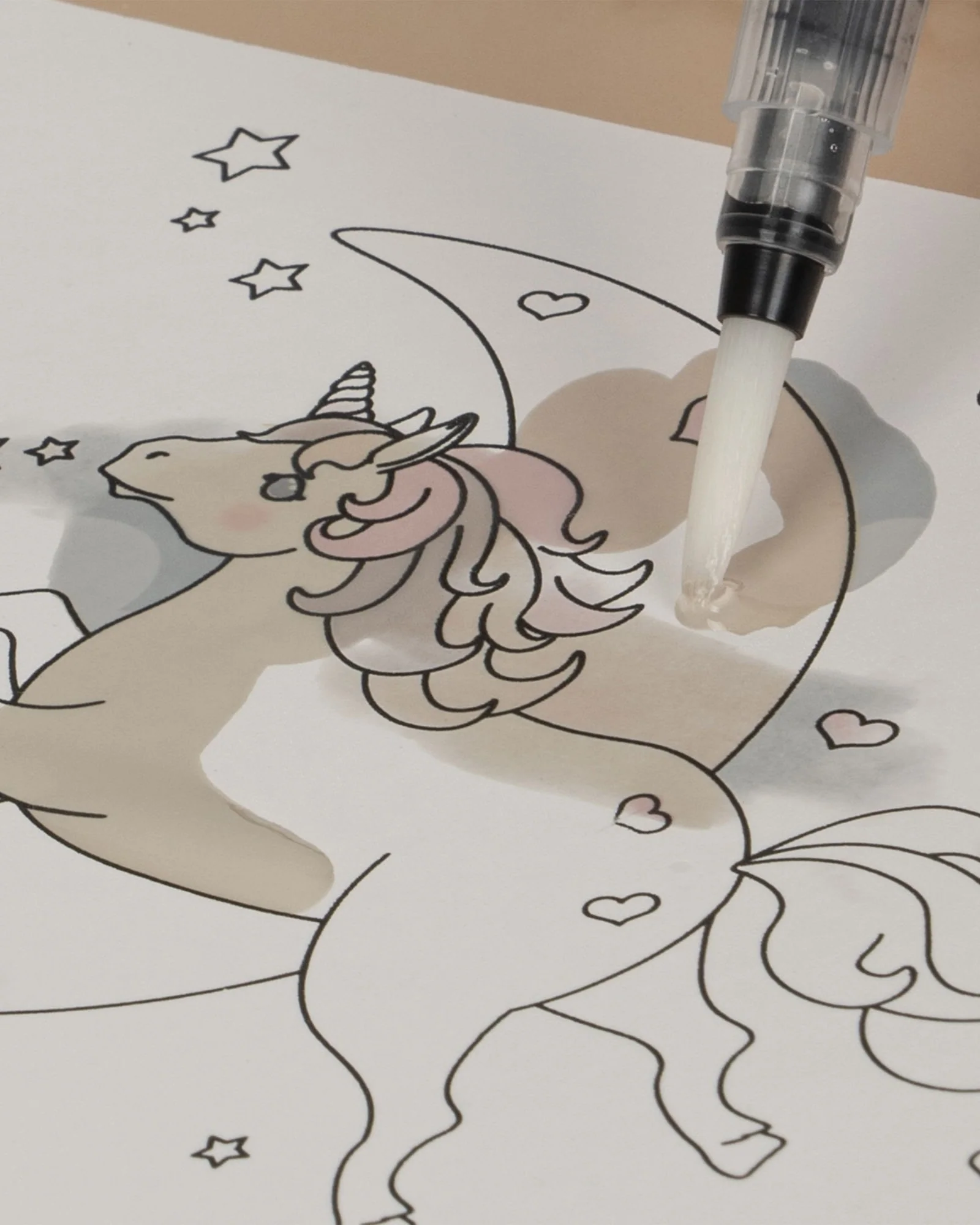 Magic Water Coloring Book - Unicorns & Rabbits - Image 8