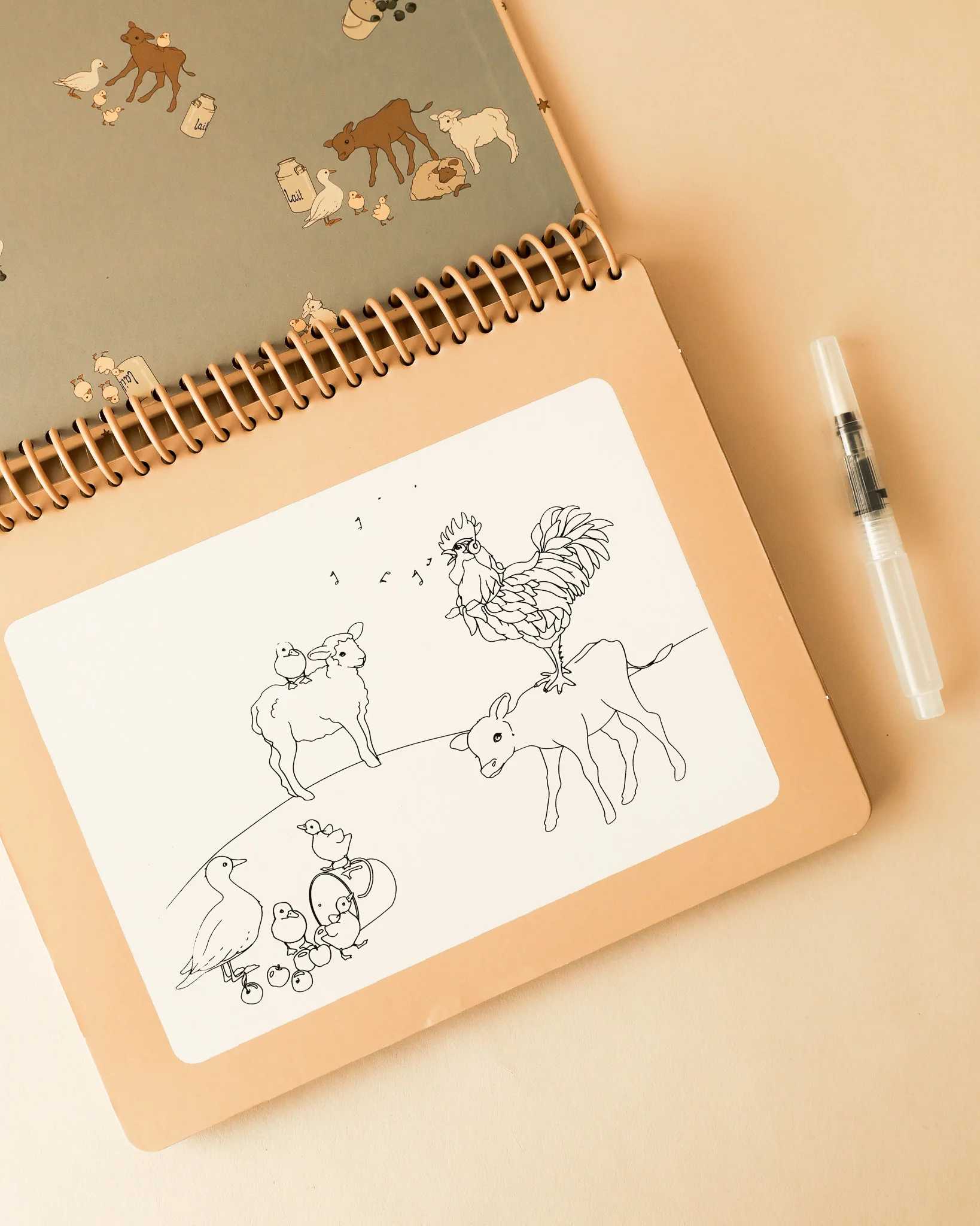 Magic Water Coloring Book - Dinos & Rockets - Image 5