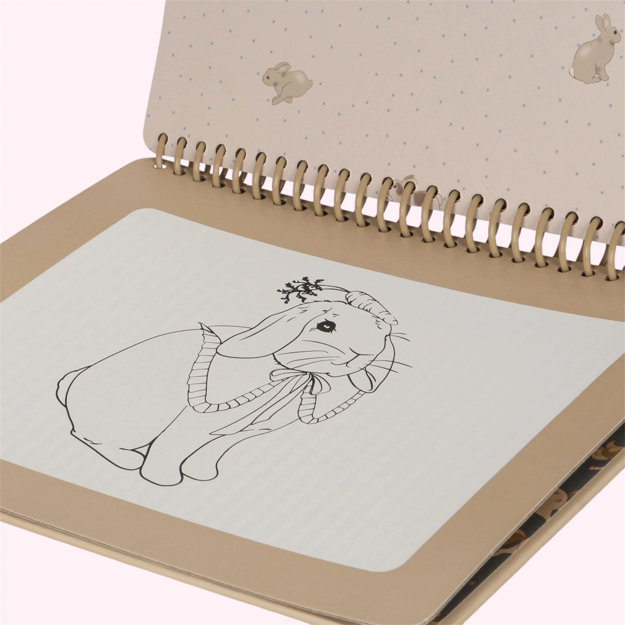Magic Water Coloring Book - Off White - Image 2