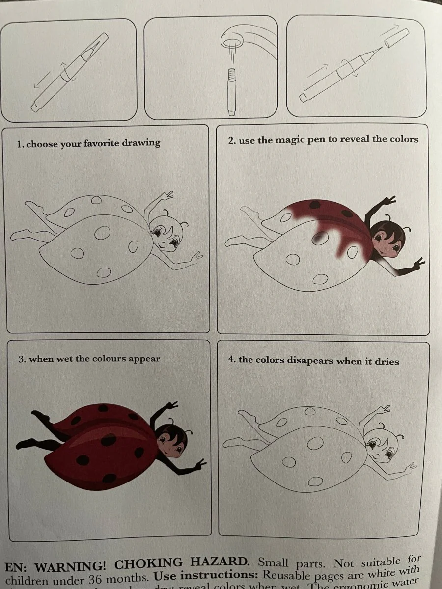 Magic Water Coloring Book - Sleet - Image 14