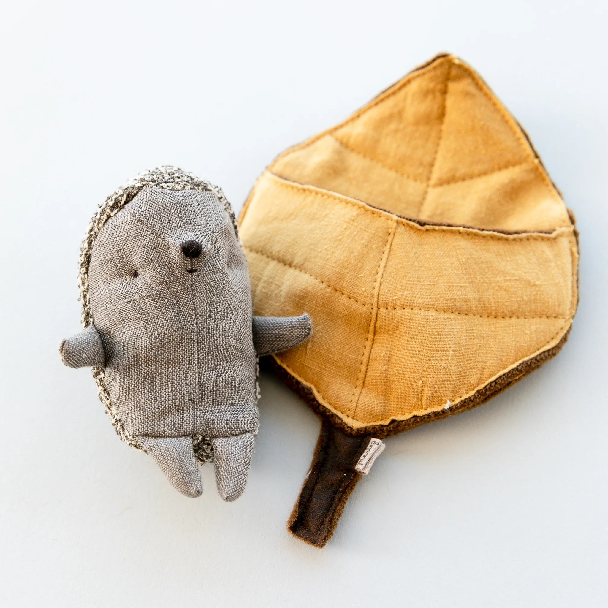 Maileg | Baby Hedgehog in Leaf - Image 2