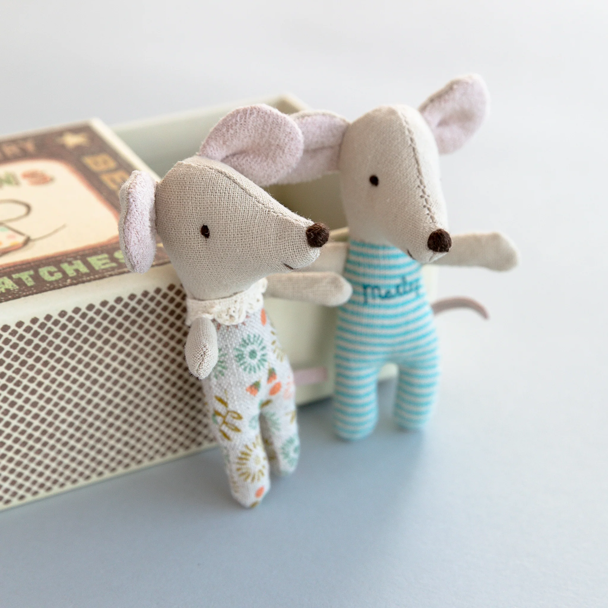 Maileg | Baby Mice Twins in Box (2020 version) - Image 6