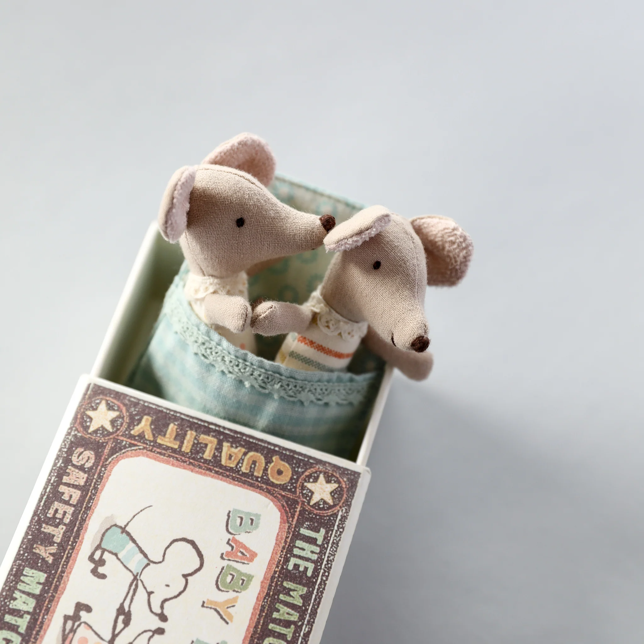 Maileg | Baby Mice Twins in Box - Image 5