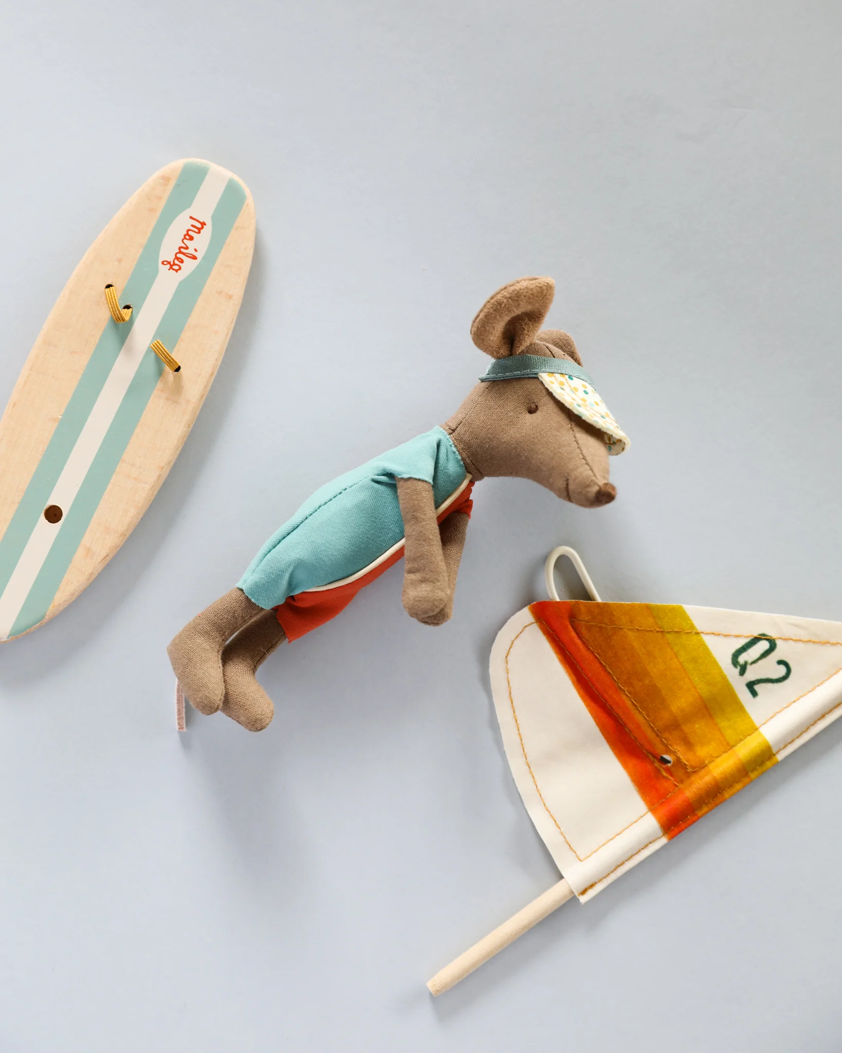 Maileg | Beach Mice, Surfer Big Brother - Image 3
