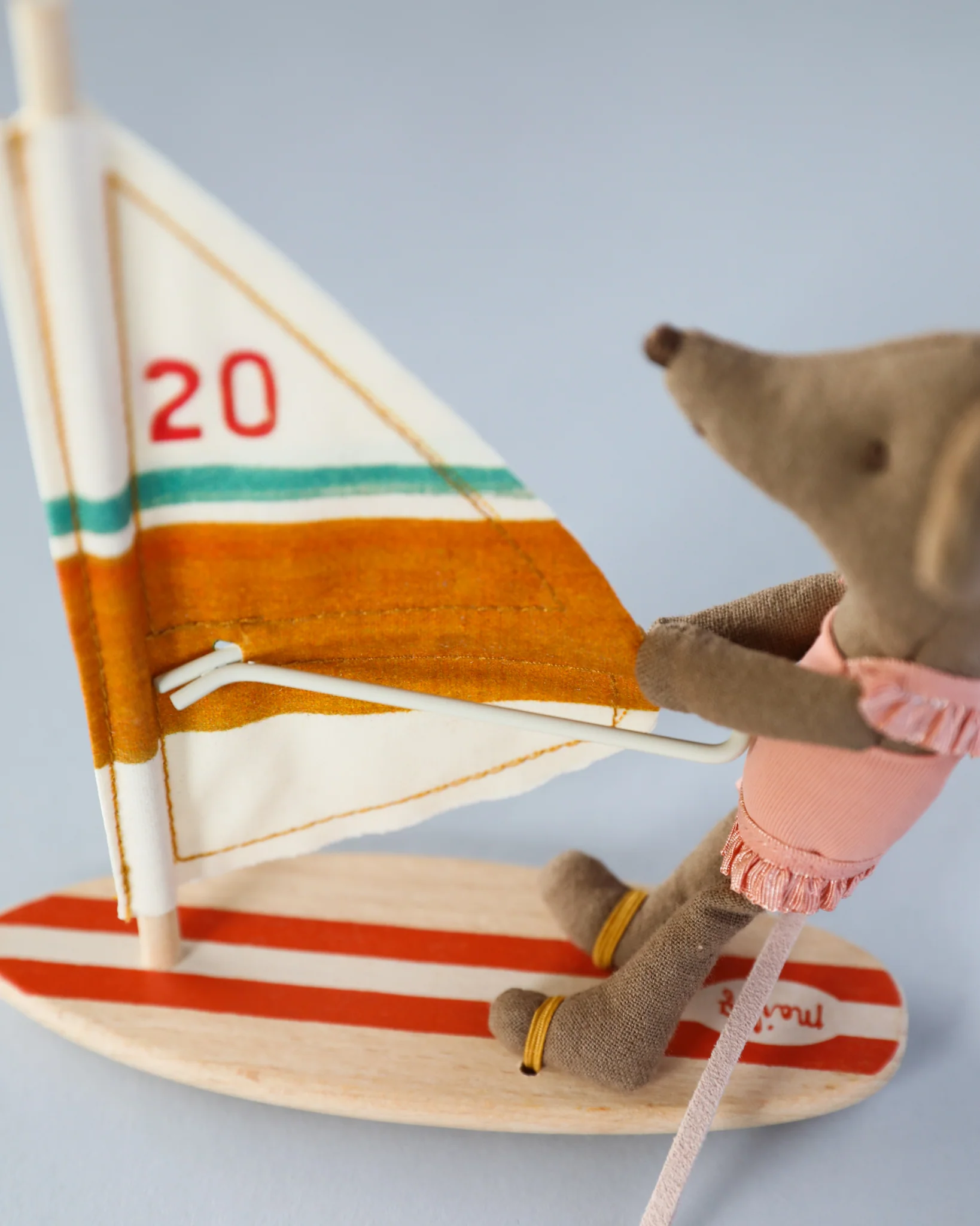 Maileg | Beach Mice, Surfer Little Sister - Image 4