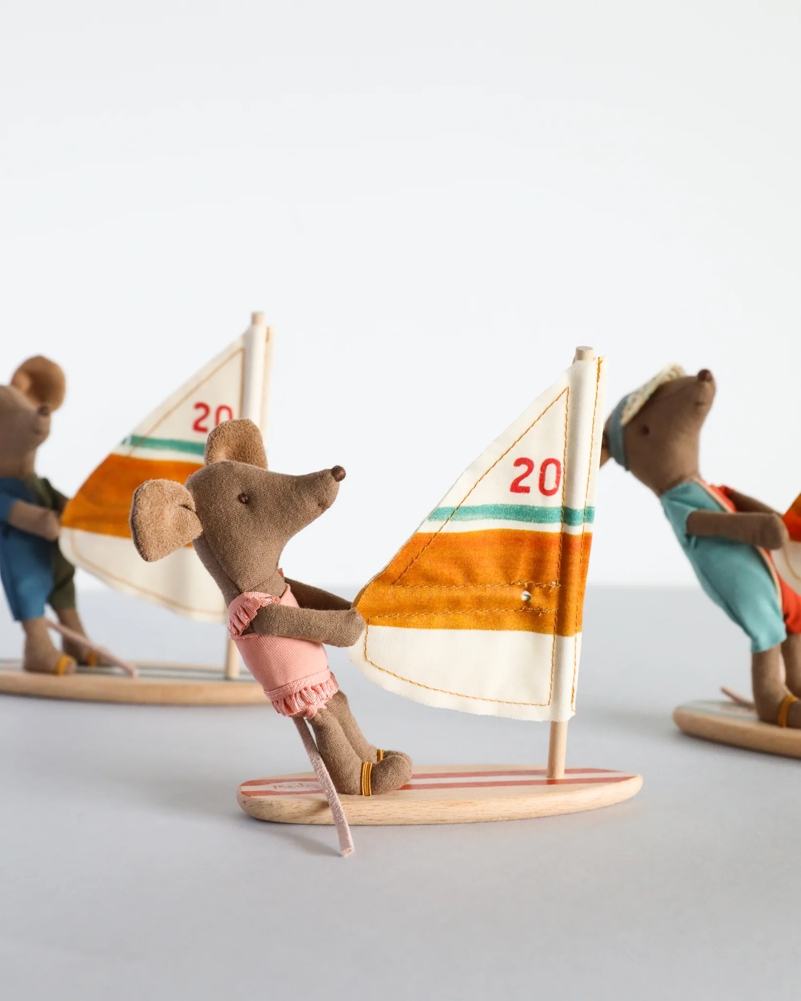 Maileg | Beach Mice, Surfer Little Sister - Image 6