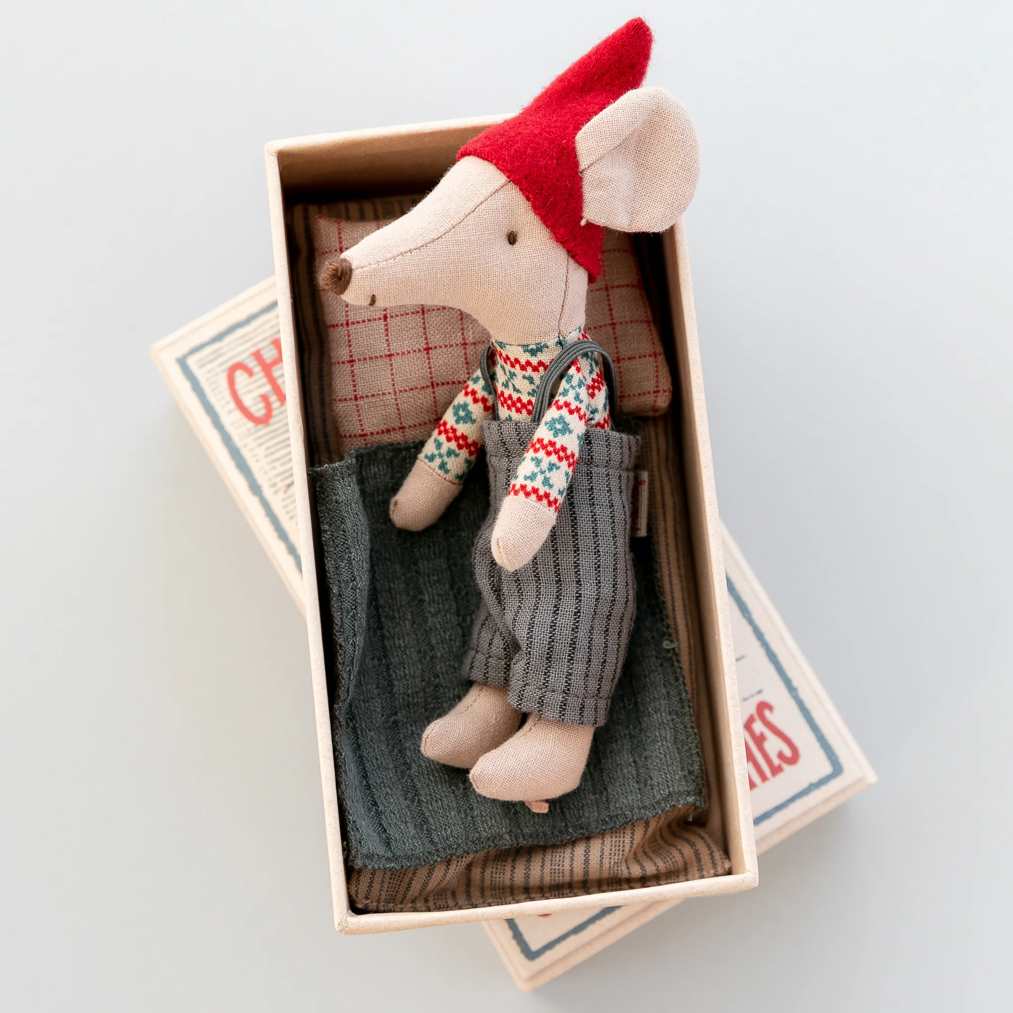 Maileg | Christmas Mouse in Matchbox - Image 6