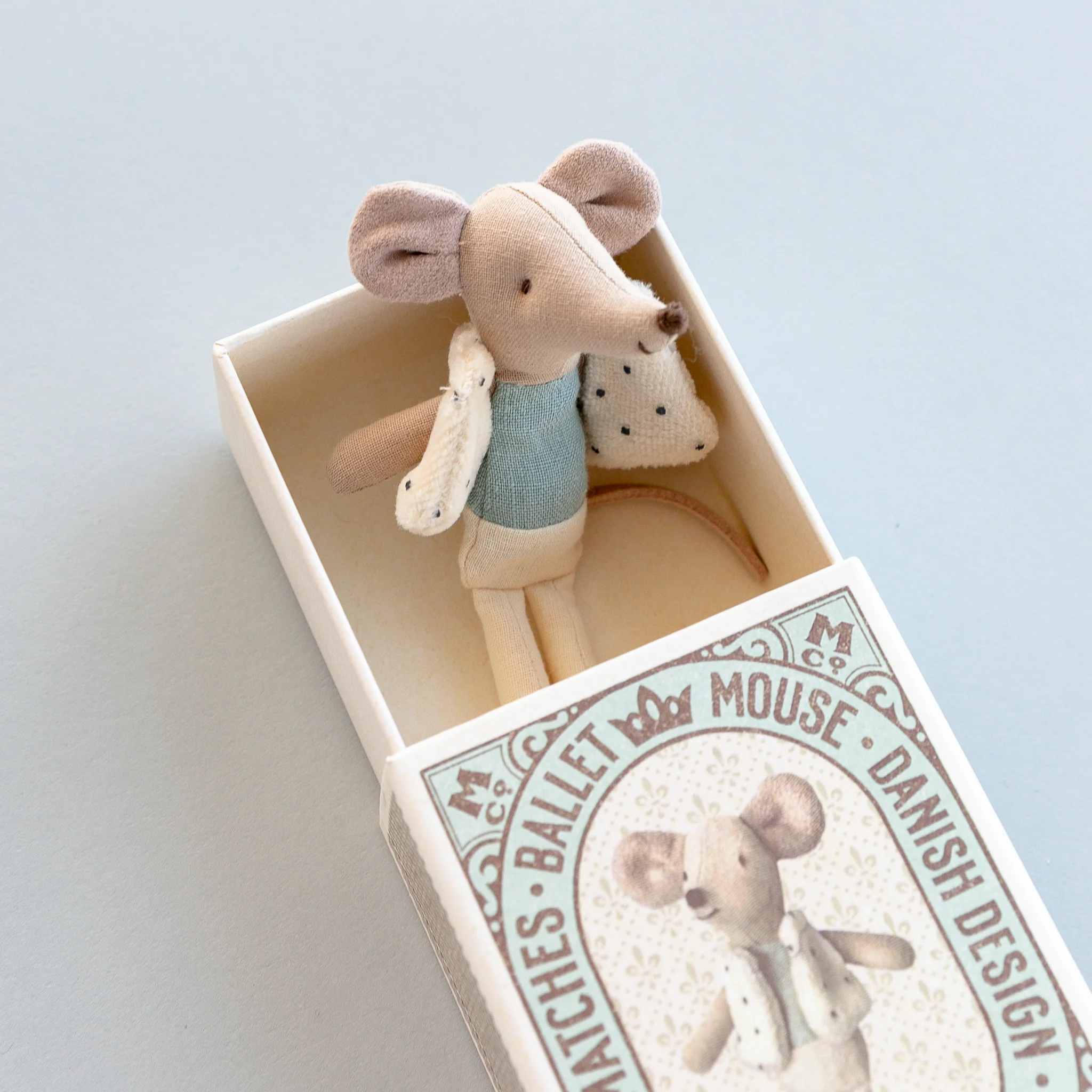 Maileg | Dancer Mouse in Matchbox, Little Brother - Image 3