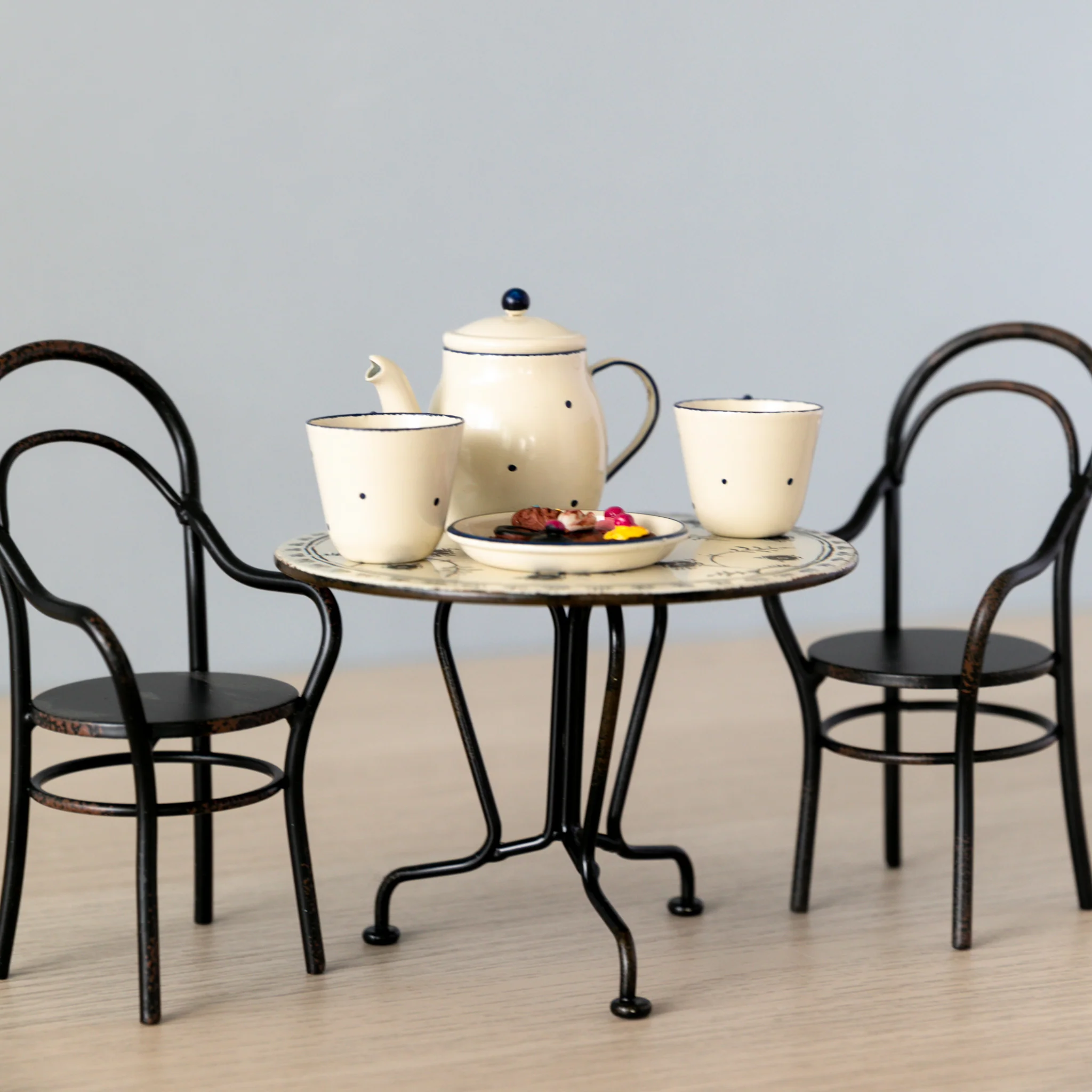 Maileg | Dining Table Set with 2 Chairs - Image 3
